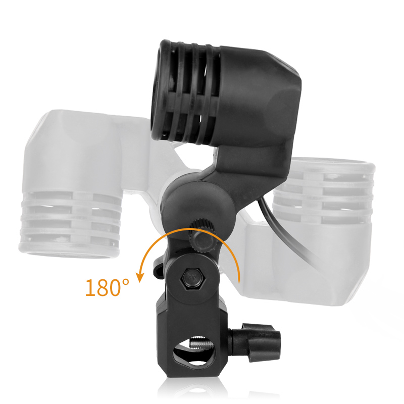 1.8mケーブル電球ホルダー,e26/e27電球ホルダー付き - Photography Umbrella のレビューと価格