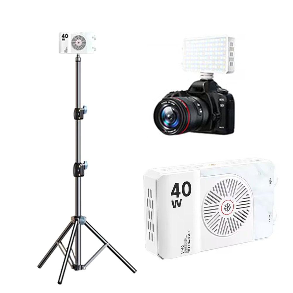 カスタマイズ可能な40W LEDカメラライト 2500K-9 - Photography Videos Free のレビューと価格