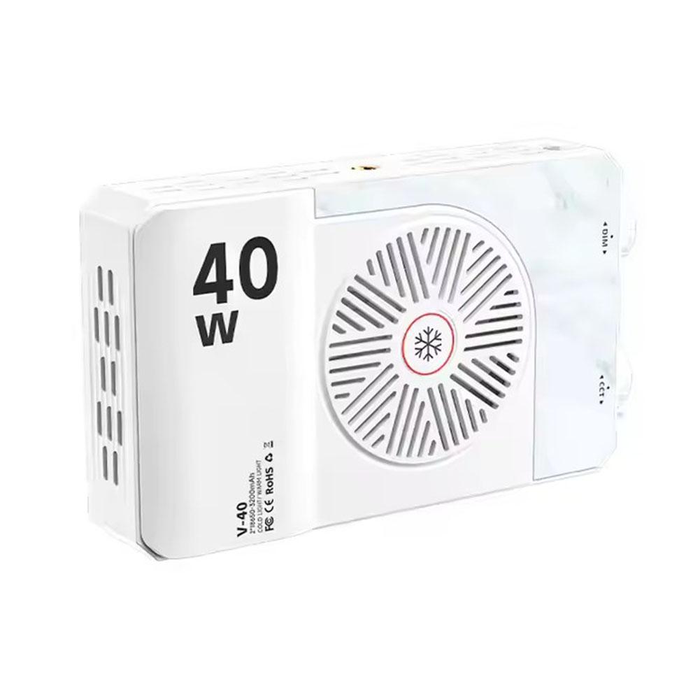 カスタマイズ可能な40W LEDカメラライト 2500K-9 - Photography Videos Free のレビューと価格